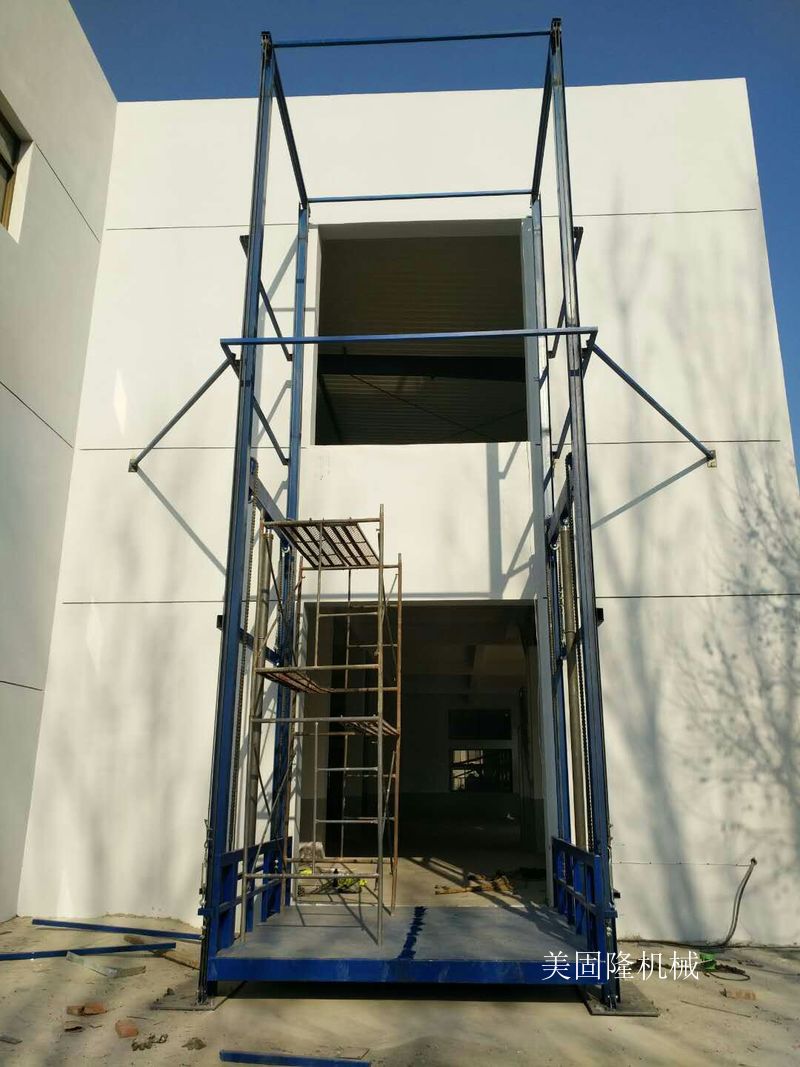 莆田仓库专用导轨式升降货梯价格
